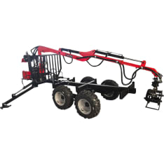 Timco ATV+DW 2,000 kg log trailer