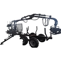 NextGear ATV-2000VPRO log trailer with winch
