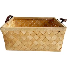 Aina Lehto woven wooden basket