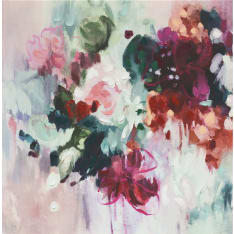 Aina Rakkaus 90x90cm maalattu taulu
