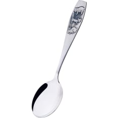 Animals of the forest wooden spoon