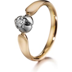 Enchanting Gold Bud 726530000 wedding ring