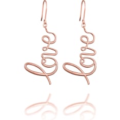 Enchanting L55192520900 Love earring