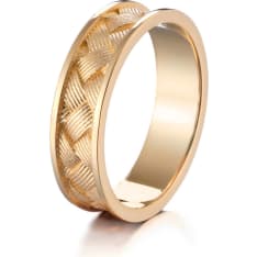 Lumoava Oiva gold ring