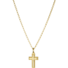 Lumoava Helmi cross pendant with chain