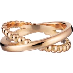 Lumoava Ikuisuus gold ring