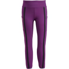 Wahlsten Carmelian Wine Red Kids' Riding Leggings