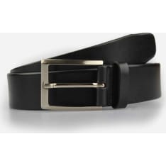 Veniz 40 mm musta XL nahkavyö