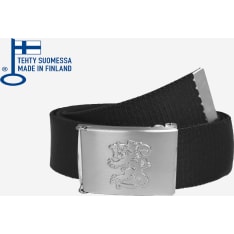 Veniz 40 mm musta joustocanvasvyö