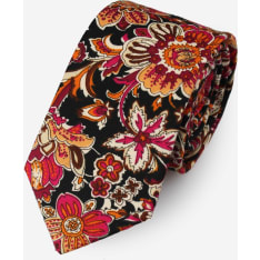 Veniz Tie 70mm floral pattern