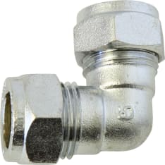 Opal chrome push angle connector