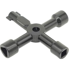 Online 4-part water post key