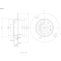 EF-BDB4131 Brake disc
