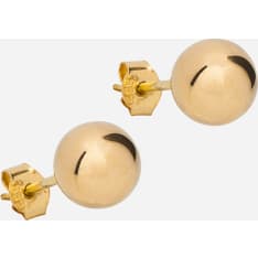 KT Golden ball earrings