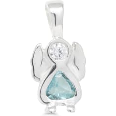 KT AP-34251AQUA angel pendant