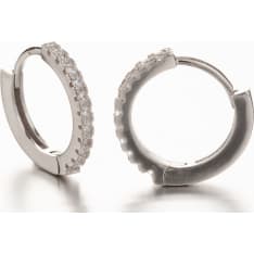 KT silver earrings