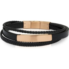 Ace of Spades SSLB-116RG BLACK/21.5CM bracelet