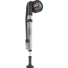 Concrete shock absorber pump with mechanical meter