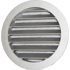 Harju 125 mm Aluminium Exterior Grille