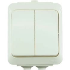 Harju 5-crown IP44 surface switch