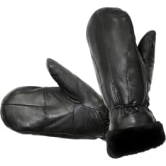 Recycled Leather x Hofler Essentials leather mitten