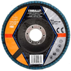 Finbullet Zircon 125mm lamellilaikka