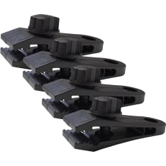 Finbullet 4 pcs Lightweight Tarpaulin Fasteners