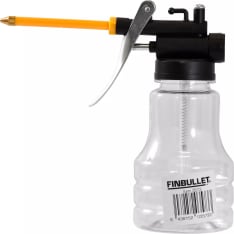 Finbullet 250ml läpinäkyvä öljytippakannu