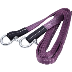 Finbullet 3m 2pc towing rope with shackles