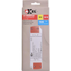Axxel LED power supply 24 V 50 W TRIAC dimmable constant voltage
