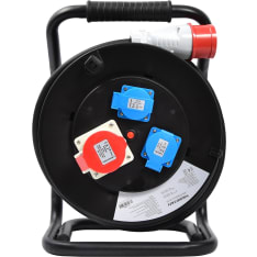 Kempten Cable reel 20 m 1x400V 2x230V H07RN-F 5G2.5 IP44