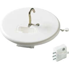 ABB DCL uppo-asennus valaisinpistorasia + tulppa