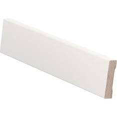 E.T. Mouldings 12x52x3600 mm pine white finger-jointed cover list