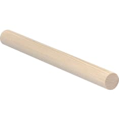 ET Moldings Ø 23x2400 mm pine wood finished round molding
