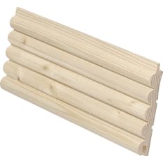 ET- Listat 15x95x3280 wood-finished end punched finger panel