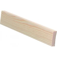 ET Strips 12x42x2200 mm pine sauna protection clear cover strip