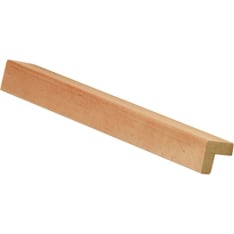 ET Lists 24x24/15x2400 mm tar alder wood-finished edging