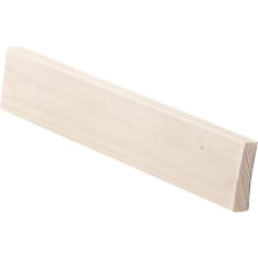 ET Moldings 12x42x2200 mm pine sauna-protected Vanilja cover molding