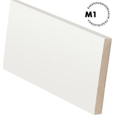 ET Lists 15x120x2400 mm pine white smygyl list