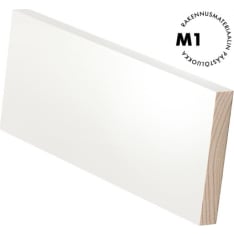 ET Moldings 15x95x2400 mm pine white smygyl molding