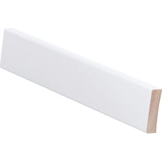 ET Moldings 12x42x2200 pine pure white cover molding