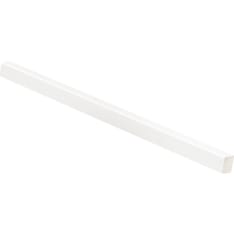 Cover strip 8x13x2100 Plastic white