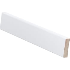 ET Moldings 12x42x3000 pine pure white cover molding