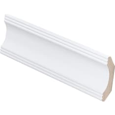 ET Strips 16x63x3000 decorative pine pure white ceiling strip