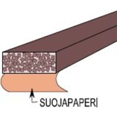 KK EPDM tarrapinta musta solukuminauha