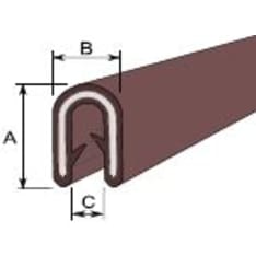 KK P-891 PVC plastic shape tape