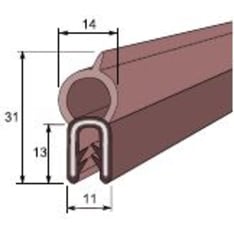 KK P-7004 TA700 EPDM muotonauha