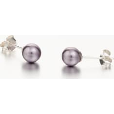 Silver Bar Mauve korvakorut