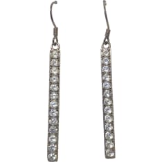 Silver Bar 0142 earrings