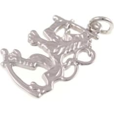 Silver Bar 623 Finnish lion silver pendant